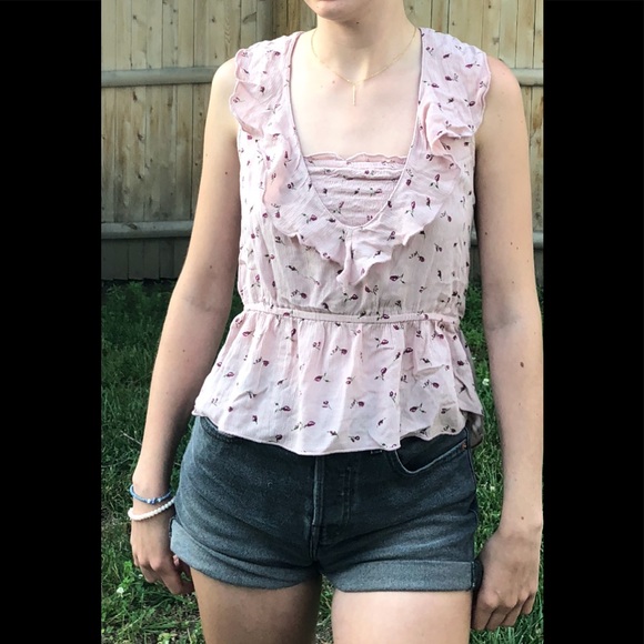American Eagle flowy top - Picture 2 of 7